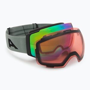 Síszemüveg Alpina Falera Mag Q-Lite black/green matt/green/pink (Falera Mag Q-Lite A7311872) kép