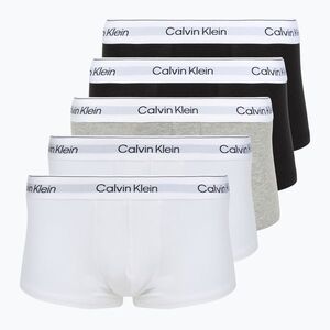 Férfi boxeralsó Calvin Klein LV00NB4390 Low Rise Trunk 5 pár black/white/white/black/white (LV00NB4390 Low Rise Trunk) kép