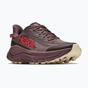 Női futócipők HOKA Challenger 8 GTX black/varsity burgundy (Challenger 8 GTX 1171959-BDY) kép