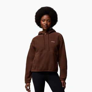 Női polár pulóver Columbia Timber Meadow MTR Fleece Hoodie tobacco (Timber Meadow MTR Fleece Hoodie 2173461256) kép