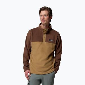 Férfi polár pulóver Columbia Steens Mountain Half Snap II tobacco/delta (Steens Mountain Half Snap II 2097721257) kép