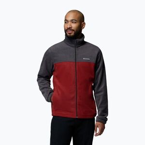Férfi polár pulóver Columbia Steens Mountain Full Zip 2.0 Shark/Red Oxide (Steens Mountain Full Zip 2.0 1476671051) kép