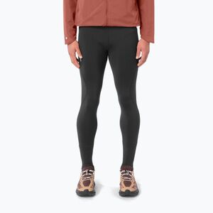 Férfi futóleggingsek Salomon Shakeout Core Warm Tights deep black (Shakeout Core Warm LC2946200) kép