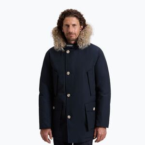 Férfi bélelt kabát Woolrich Arctic Detachable Fur Parka melton blue (Arctic Detachable Fur Parka CFWOOU0482MBUT0001) kép