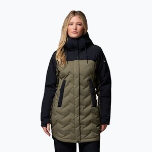 Női pehelykabát Columbia Mountain Croo III Mid Down stone green/black (Mountain Croo III Mid Down 2085051398) kép
