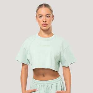 GymBeam Women‘s Mochi Cropped T-Shirt Green kép