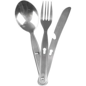Bo-Camp Cutlery set 3 pieces for 1 Person Stainless Steel kép