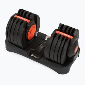 Állítható súlyzó XTREXO 24kg EVO black (EVO TXO-B4M045) kép