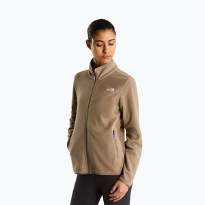Férfi polár pulóver The North Face Glacier Fleece garnet (Glacier Fleece NF0A8D2F2H91) kép