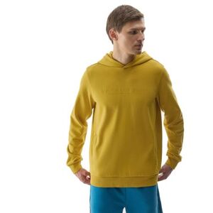Férfi kapucnis pulóver 4F SWEATSHIRT-WSS24TSWSM0948-71S-YELLOW kép