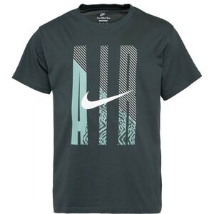 Nike SPORTSWEAR TEE M90 NIKE AIR Férfi póló, sötétzöld, méret kép