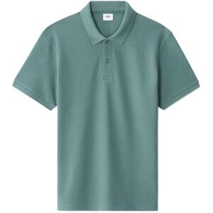 CELIO TEONE Férfi galléros póló, sötétzöld, méret kép