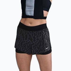 Nike Swift Dri-Fit Mid-Rise 2in1 női futónadrág fekete / fekete (Swift Dri-Fit Mid-Rise 2in1 IB5847-010) kép