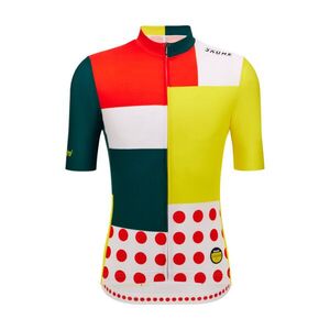 SANTINI Rövid ujjú kerékpáros mez - TDF COMBO - színes kép
