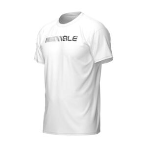 ALÉ Rövid ujjú kerékpáros póló - T-SHIRT - fehér kép