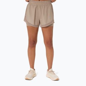 Női futónadrág ASICS Nagino Run 2-N-1 greige (Nagino Run 2-N-1 2012D491-200) kép