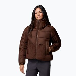 Női hibrid kabát Columbia Leadbetter Point II Sherpa Hybrid tobacco (Leadbetter Point II Sherpa Hybrid 2085602256) kép