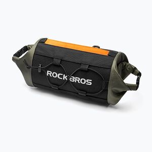 Kormánytáska Rockbros 30110045001 Bike Front Bag black/green/orange (ike Front Bag 30110045001) kép