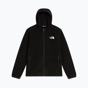 Gyerek polár pulóver The North Face Teen Glacier Full Zip Hoodie tnf black (Teen Glacier Full Zip Hoodie NF0A8CVFJK31) kép