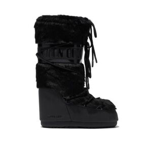 Magas téli cipők MOON BOOT MB ICON FAUX FUR, N001 BLACK kép