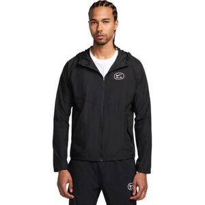 Férfi edződzseki NIKE M NSW SW AIR RUN JKT-010 BLACK REFLECTIVE SILV kép