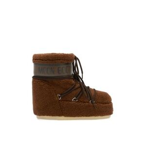 Bokacsizmák télen MOON BOOT MB ICON LOW FLEECE, M004 BROWN kép
