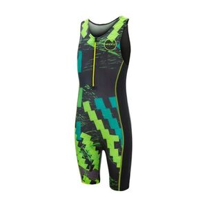 ZONE3 Kerékpáros overall - ADVENTURE TRISUIT - fekete kép