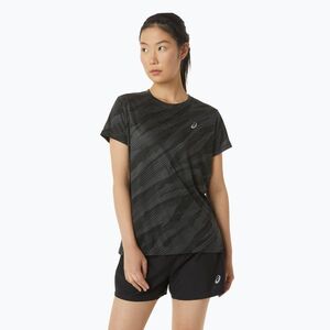 Férfi futópóló ASICS Core All Over Print graphite grey/performance black (Core All Over Print 2012C646) kép
