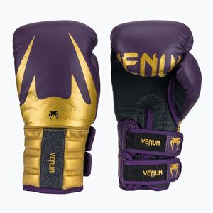 Venum Reverso bokszkesztyű sötét lila/arany (Reverso Boxing VENUM-05411-049) kép