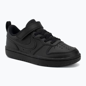 Nike Court Borough Low Recraft gyermekcipő fekete/fekete/fekete/fekete (Court Borough Low Recraft DV5457-002) kép
