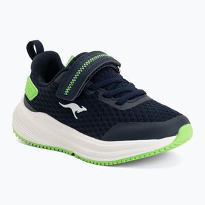 Gyerekcipő KangaROOS K-RDK Fam EV dark navy/lime (K-RDK Fam EV 10356-000-4054) kép