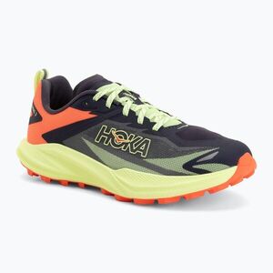 Női futócipők HOKA Zinal 3 squid ink/neon yuzu (Zinal 3 1171953-SNKN) kép
