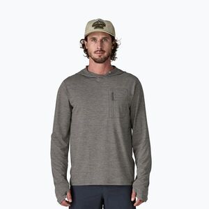 Férfi pulóver Patagonia Capilene Cool Sun Hoody forge grey/noble grey x-dye (Capilene Cool Sun Hoody 44800) kép