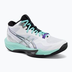 Férfi röplabda cipő ASICS Sky Elite FF MT 4 white/radiant amethyst (Sky Elite FF MT 4 1051A101-100) kép