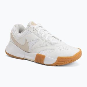 Férfi teniszcipő Nike Court Lite 4 White/Summit White/Linen/Light Orewood Brown (Court Lite 4 FD6574-111) kép