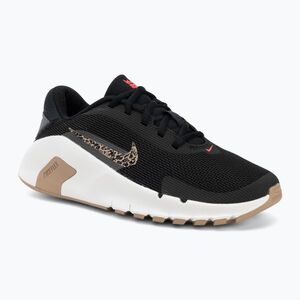 Női edzőcipők Nike Flex Train Print black/iron grey/sail/multi color (Flex Train Print IV5733-001) kép