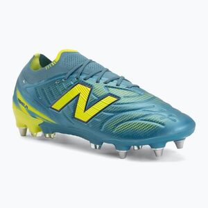 Focicipők New Balance Tekela Elite Low V5 SG metallic blue/alkaline green/team navy (Tekela Elite Low V5 SG UT1SL5TE) kép