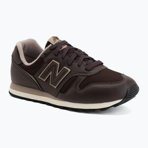 Férfi cipők New Balance Classic 373's V2 black coffee/mushroom/driftwood pl2 (373's V2 ML373PL2) kép