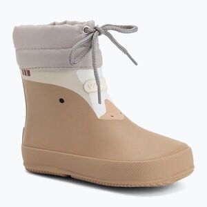 Gyerek gumicsizma Viking Alv Barefoot Paw Print beige (Alv Barefoot Paw Print 1-60220-38) kép