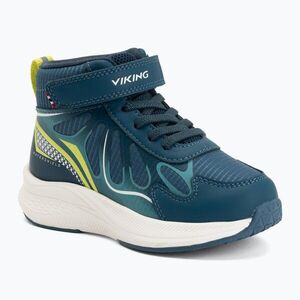 Gyermekcipő Viking Flash Mid 1V Waterproof dark blue (Flash Mid 1V Waterproof 3-56330-76) kép
