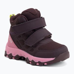 Gyermekcipő Viking Track Mid 2V Waterproof plum/multi (Track Mid 2V Waterproof 3-53620-6250) kép