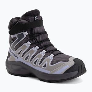 Gyermek kirándulócipők Salomon XA Pro Winter Waterproof nine iron/gull (XA Pro Winter Waterproof L45408400) kép