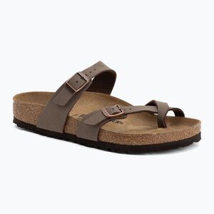 Papucsok BIRKENSTOCK Mayari Birkibuc mocca (Mayari Birkibuc Regular 71061) kép
