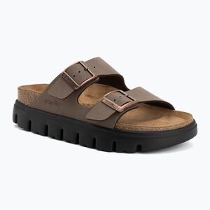 Klapki BIRKENSTOCK x Papillio Arizona Chunky Birkibuc Narrow mocca (x Papillio Arizona Chunky Birkibuc Narrow 1033056) kép