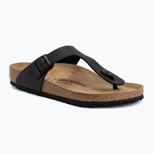 Papucsok BIRKENSTOCK Gizeh Birko-Flor black (Gizeh Birko-Flor Regular 43691) kép