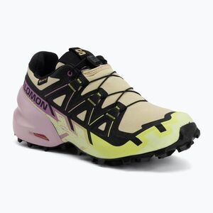 Női futócipők Salomon Speedcross 6 GTX bog/dawn pink (Speedcross 6 GTX L47985700) kép