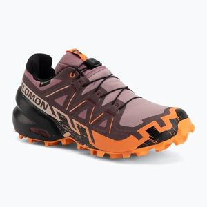 Női futócipők Salomon Speedcross 6 GTX dusky orchid/huckleberry (Speedcross 6 GTX L49198000) kép