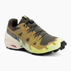 Férfi futócipők Salomon Speedcross 6 GTX grape leaf/aspargus green (Speedcross 6 GTX L47985600) kép