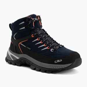 Női túracipők CMP Rigel 2.0 Mid Waterproof b.blue/ghiaccio/marigold (Rigel 2.0 Mid Waterproof 3Q19366/18NZ) kép