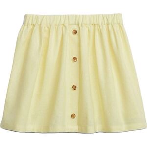 GAP V-W FASHION Lány szoknya, sárga, méret kép